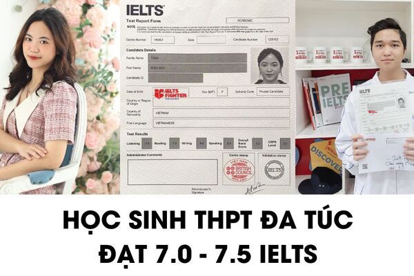 Học sinh THPT Đa Túc chia sẻ cách học 7.0+ IELTS