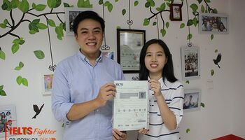 Nỗ lực của bản thân và món quà 6.5 IELTS cho Hồng Nhung - A72