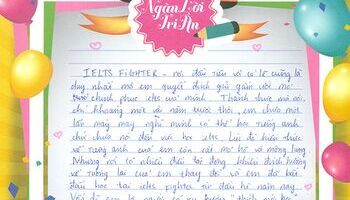 Vũ Khánh Linh - A73 - IELTS Fighter - Nơi đầu tiên và có lẽ cũng là duy nhất em quyết định gửi gắm ước mơ chinh phục IELTS của mình