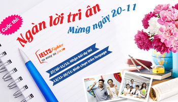Kết quả cuộc thi NGÀN LỜI TRI ÂN - 2016