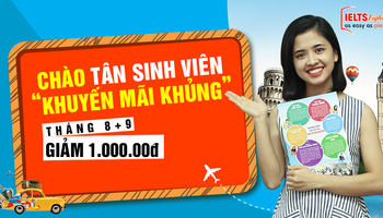 Khuyễn mãi “Chào Tân sinh viên 2017" - Giảm tới 01 triệu đồng học phí!
