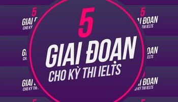 5 giai đoạn chinh phục kỳ thi IELTS