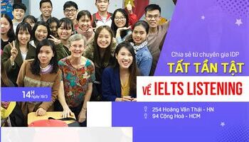 Tổng kết offline IELTS Fighter lần 38: Chữa bệnh ĐIẾC trong IELTS Listening