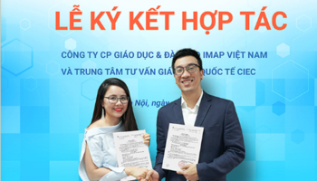 [Vnexpress] - IMAP hợp tác tư vấn du học với trung tâm thuộc Bộ Giáo dục