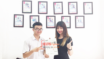 Phương châm sống “Có công mài sắt, có ngày nên kim” giúp Minh Chí đạt được 7.5 IELTS