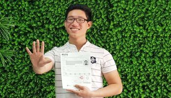 Nỗ lực bứt phá, IELTS 7.0 đã về với chàng trai 1993 Hồ Anh Tú 