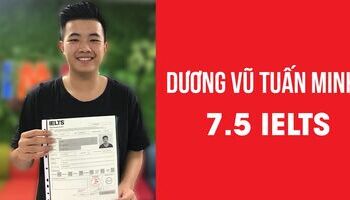 7.5 IELTS mở cửa ước mơ du học Úc của Tuấn Minh