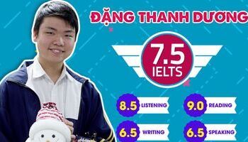 Kinh nghiệm luyện thi 9.0 IELTS Reading của chàng trai 18 tuổi Thanh Dương