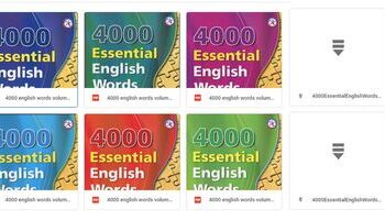 4000 từ vựng thường dùng trong tiếng Anh - 4000 Essential English Words (full 6 tập)