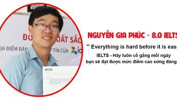 Nam sinh khối B chia sẻ kinh nghiệm luyện thi và tự học 8.0 IELTS trong 5 tháng