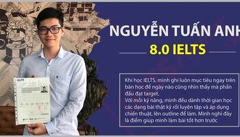 Hot Boy ĐH Kinh Tế Quốc Dân chia sẻ kinh nghiệm học 8.0 IELTS thú vị