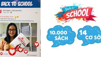 Back to School 2019 - Tặng 10.000 sách tại 14 cơ sở chào năm học mới