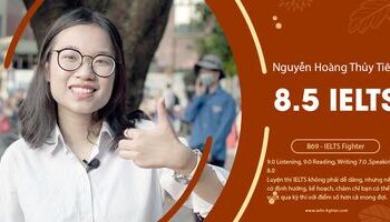 Kinh nghiệm học 8.5 IELTS, 9.0 Listening của Thủy Tiên