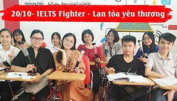 IELTS Fighter - Lan tỏa yêu thương chúc mừng ngày Phụ nữ Việt Nam 20/10