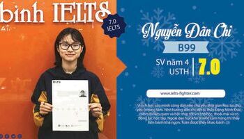 Nữ sinh năm cuối USTH và 7.0 IELTS vượt chuẩn đầu ra