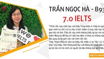 Review chi tiết phương pháp học tăng band điểm của Ngọc Hà  - 7.0 IELTS