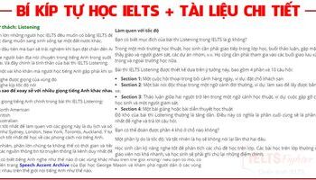 GIẢI PHÁP cho việc TỰ HỌC IELTS ở nhà TOÀN TẬP