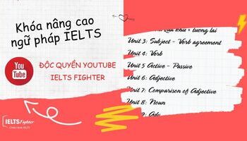 Khóa học Nâng cao ngữ pháp IELTS online miễn phí 