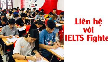 Liên hệ cùng IELTS Fighter