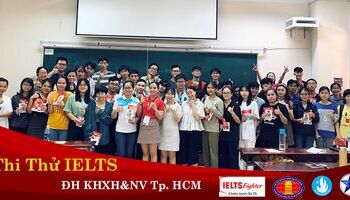 IELTS Fighter tổ chức thành công thi thử IELTS cho Sinh viên ĐH Khoa học xã hội & Nhân văn Tp. HCM