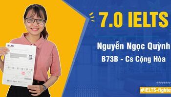 Nguyễn Ngọc Quỳnh – Rộng mở tương lai với 7.0 IELTS