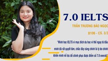 Bảo Ngọc: thẳng tiến du học với 7.0 IELTS