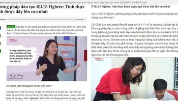 Báo Dân Trí - Phương pháp đào tạo IELTS Fighter - Đẩy tính thực hành lên cao nhất