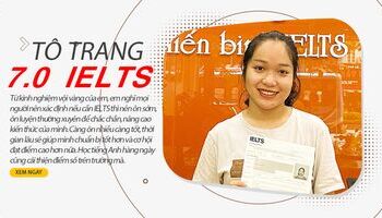 Bước tiến 4.5 lên 7.0 của học trò lớp 12 Hương Trang