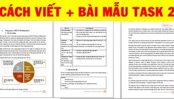 Tổng hợp 400 bài mẫu IELTS WRITING TASK 2