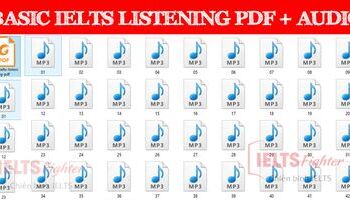 [PDF + Audio] Basic IELTS Listening - sách luyện nghe cho beginner