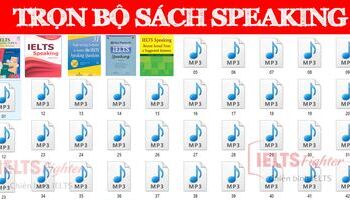 Trọn bộ sách TỰ HỌC IELTS Speaking Full PDF + AUDIO