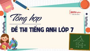 Tổng hợp đề thi Tiếng Anh lớp 7 hay nhất (Full đề + đáp án)