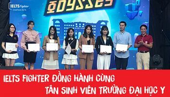 {HN} IELTS Fighter đồng hành cùng tân sinh viên trường Đại học Y Hà Nội