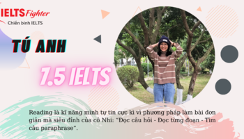 Học IELTS là không chần chừ, chỉ cần hứng là học ngay