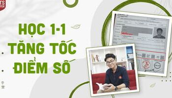 Học IELTS 1-1 và hành trình tăng band sau 3 tháng của bộ đôi lớp 12