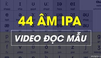 Bảng phiên âm tiếng Anh IPA - Cách phát âm chuẩn quốc tế