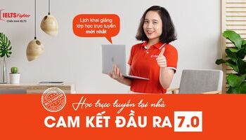 MỚI NHẤT - Lịch khai giảng lớp học IELTS trực tuyến