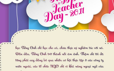 Trịnh Thị Giang- Pre 84 - Tiếng Anh đã từng là nỗi ám ảnh của tôi