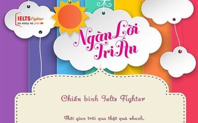 Lê Thị Thu Hường - Hưng Yên - Bài thơ "Chiến binh IELTS Fighter"