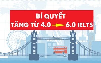 LÀM SAO ĐỂ NÂNG TỪ BAND 4.0 LÊN 6.0+ IELTS?
