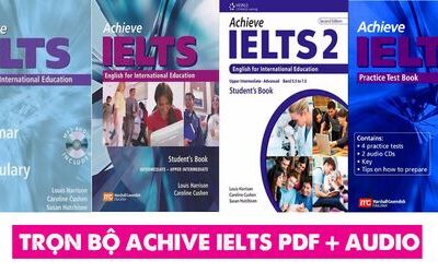 Achieve IELTS - Trọn bộ sách tự học IELTS full PDF + Audio