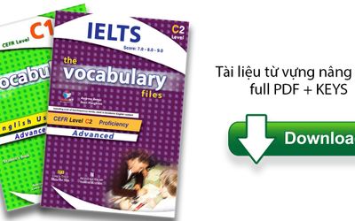 The Vocabulary file C1 và The Vocabulary file C2 PDF + answer keys