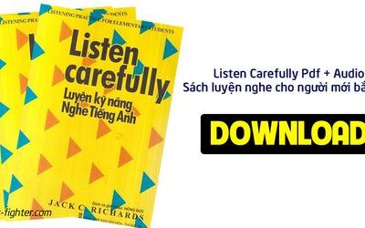 Download Listen Carefully PDF + Audio – sách luyện nghe cho người mới bắt đầu