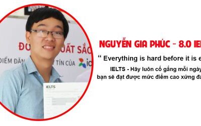 Nam sinh khối B chia sẻ kinh nghiệm luyện thi và tự học 8.0 IELTS trong 5 tháng