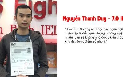 Kinh nghiệm học 7.5 IELTS Speaking của cựu sinh viên Giao thông Vận tải 