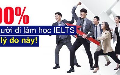 Xu hướng người đi làm học IELTS tăng mạnh: 90% học IELTS vì điều này