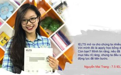 Nữ sinh Tài Chính và hành trình chinh phục 7.5 IELTS