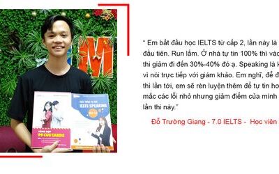Học IELTS từ cấp 2, Trường Giang đạt 7.0 IELTS ở lần thi đầu tiên