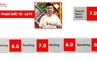 Bước tiến chinh phục 7.0 IELTS của Đức Tú - HS lớp 11 THPT Lê Quý Đôn