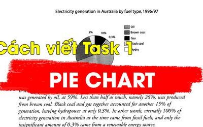 Cách viết biểu đồ tròn (Pie Chat) trong IELTS Writing task 1